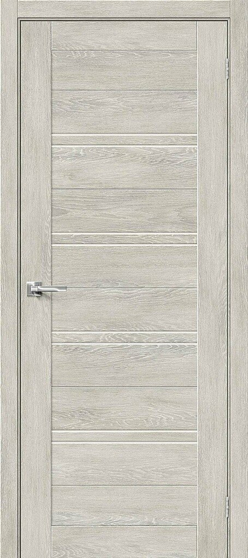 Дверь Браво-28 / Цвет Chalet Provence / Стекло Magic Fog / Двери Браво