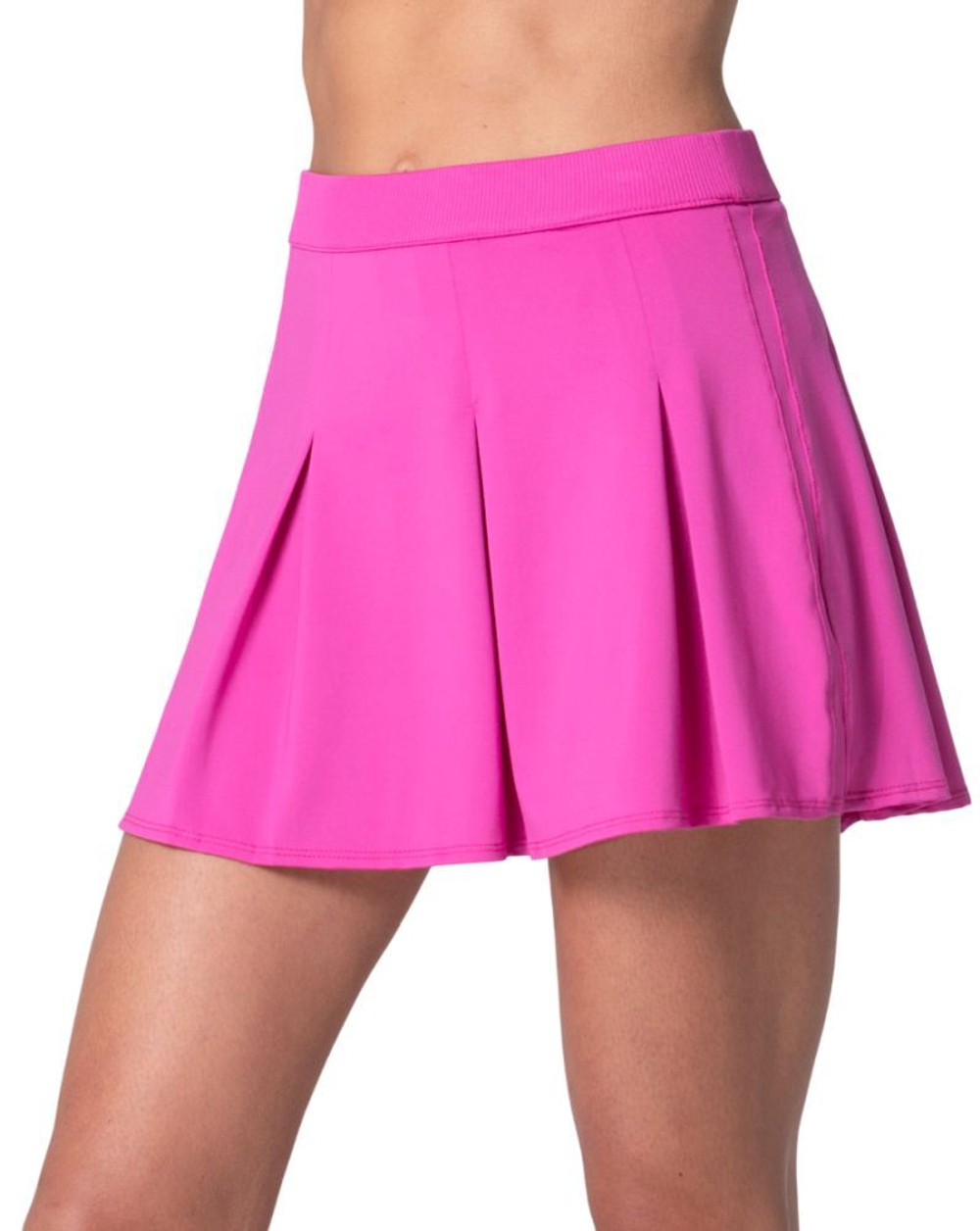 Теннисная юбка Lucky in Love Pleat Party - mulberry