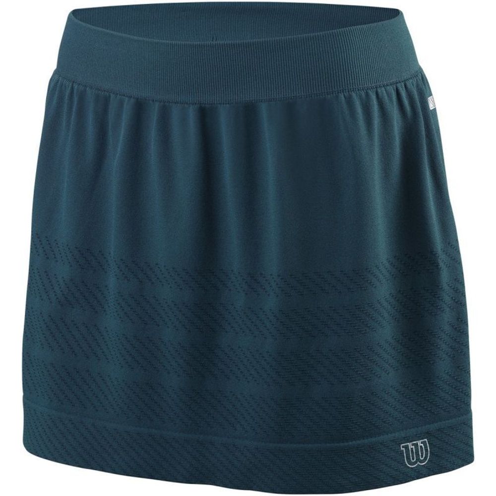 Женская Юбка теннисная Wilson Power Seamless 12.5 Skirt W - majolica blue