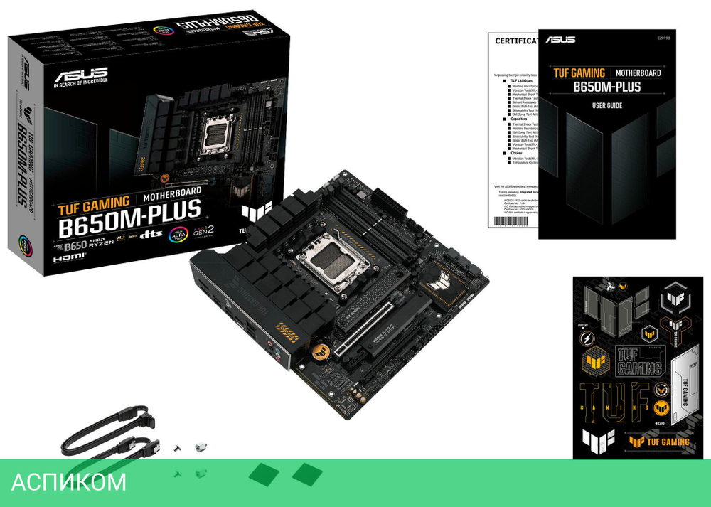 Материнская плата ASUS TUF Gaming B650M-Plus DDR5