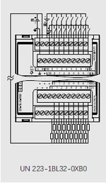 UN 223-1BL32-0XB0 Модуль цифровых входов-выходов SM1223 16DI 24VDC/16DO 24VDC