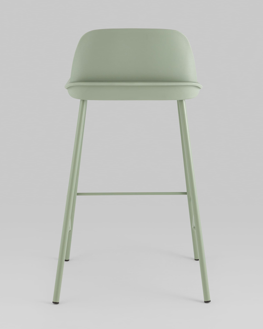 Стул полубарный Mist серо-зеленый 4 шт