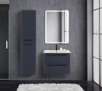 Тумба под раковину Cezares Eco-Cer 60 ECO-CER-600-2C-SO-GR-P подвесная Grafito