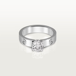 Кольцо Cartier Love с бриллиантом