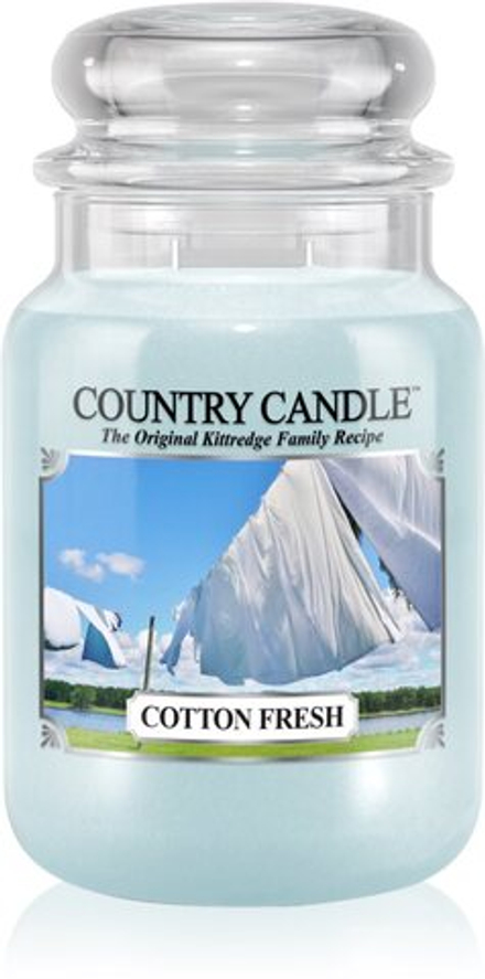 Country Candle Cotton Fresh - ароматическая свеча /   652  g  / GTIN 846853054551
