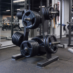 Диск обрезиненный 3 HANDLE черный D51 мм PROFI-FIT 10 кг