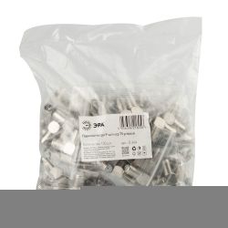 Переходник ЭРА гнездо F-штекер TV угловой упаковка 100 шт.