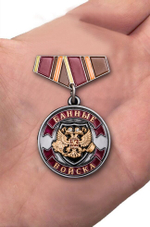 Мини-копия медали "Ветеран Банных войск"