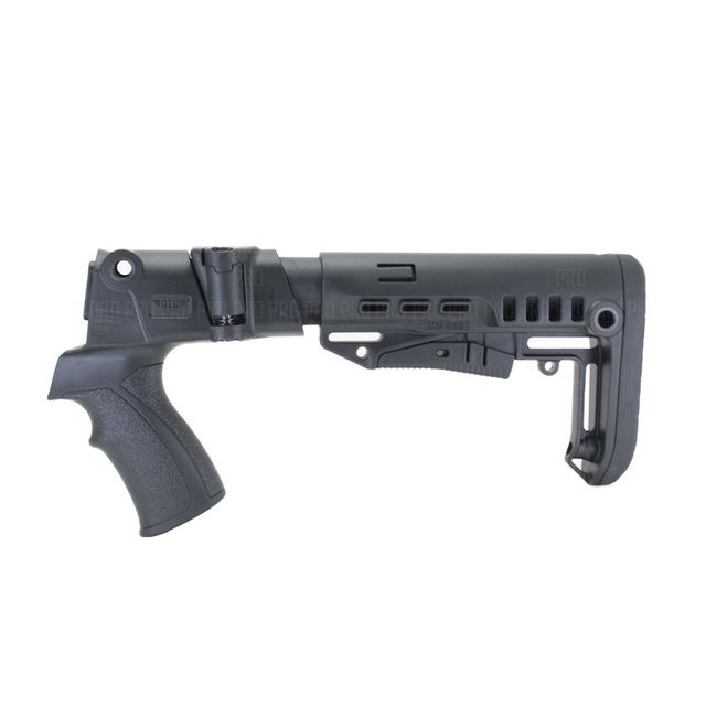 Пластиковый приклад Бекас, DLG Tactical налево