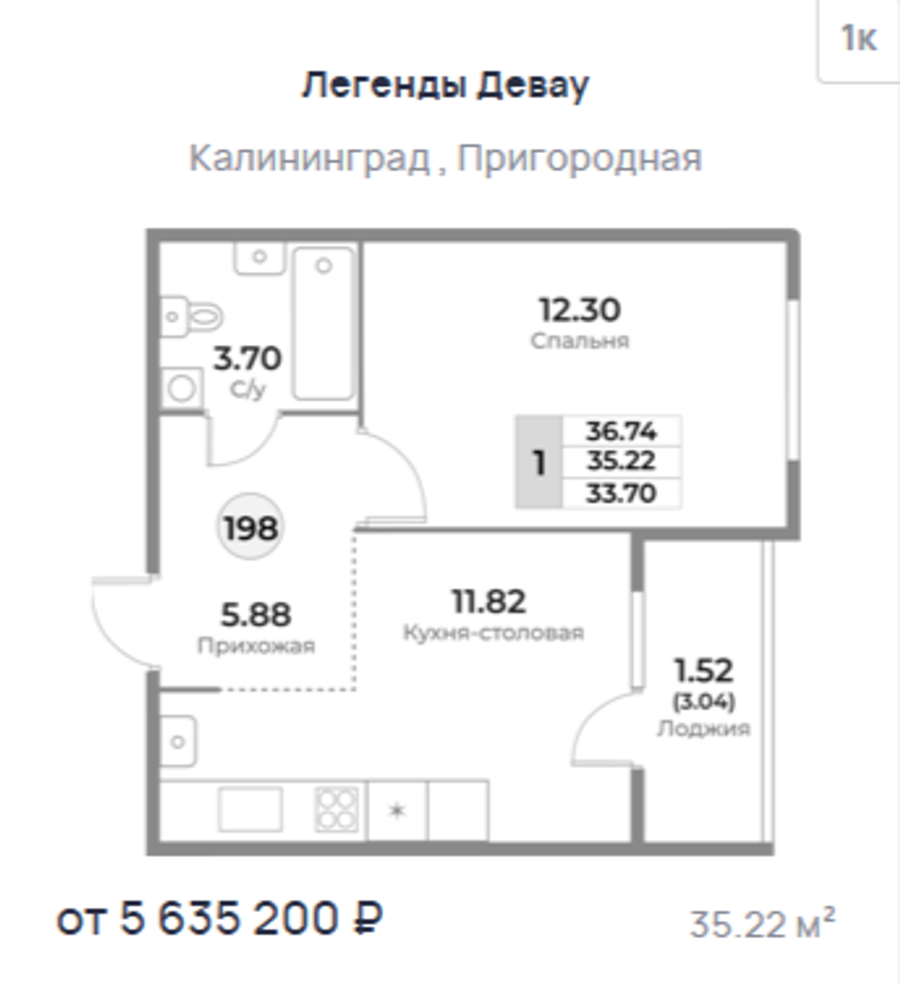 Жилой Комплекс "ЛЕГЕНДЫ ДЕВАУ" Комфорт-класс г. Калининград, ул. Пригородная