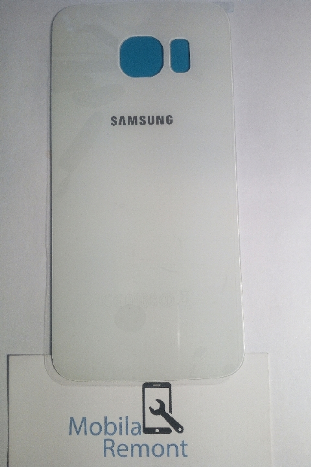 Задняя крышка для Samsung G925F (S6 Edge) Белый