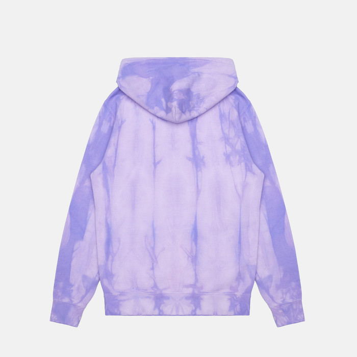 Толстовка мужская HUF Relax Tiedye артикул:PF00345-VIOLT - купить в магазине Дайс