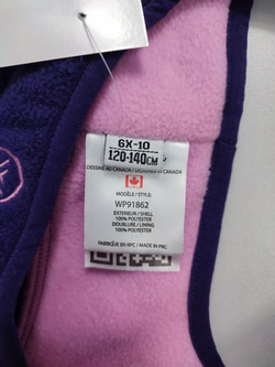 Шапка флисовая на 6/10 лет