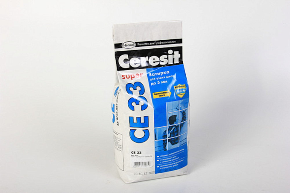 Затирка СЕ33 01 белая 2 кг CERESIT