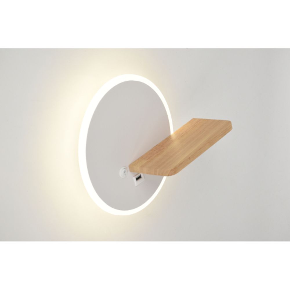 Светильник настенный Rivoli Anastasia 6154-401 светодиодный LED 22 Вт 4000 К с выключателем | Дизайн