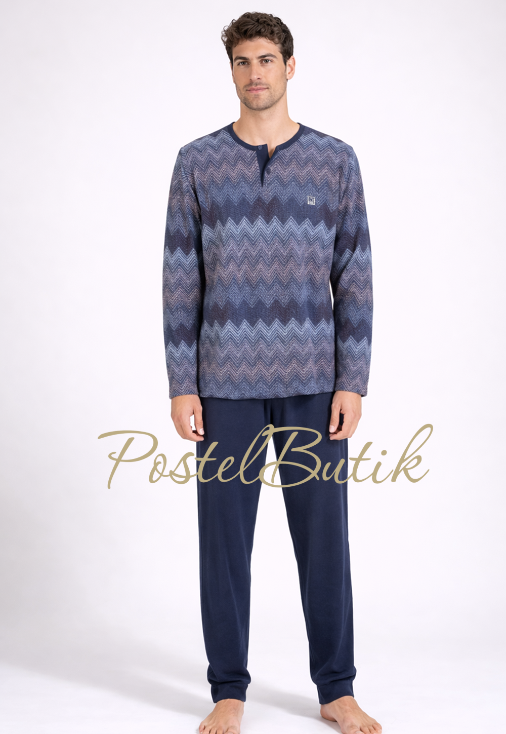 Пижама мужская Massana 158 Blue P711328