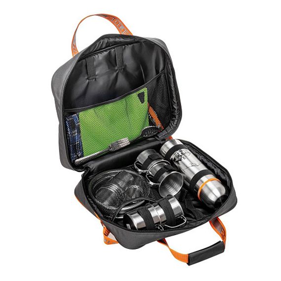 Набор для пикника Camping на 4 персоны с термосом (HS-CG-T-4) Helios