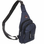 Сумка - мессенджер «Element - hit», цвет синий, два отделения, 30*17*5см