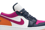 Кроссовки Jordan Air Jordan 1 Low Se "Cactus Flower" (Женская размерная сетка)