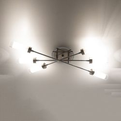 Citilux Хеликс CL109161 Люстра потолочная Матовый Хром