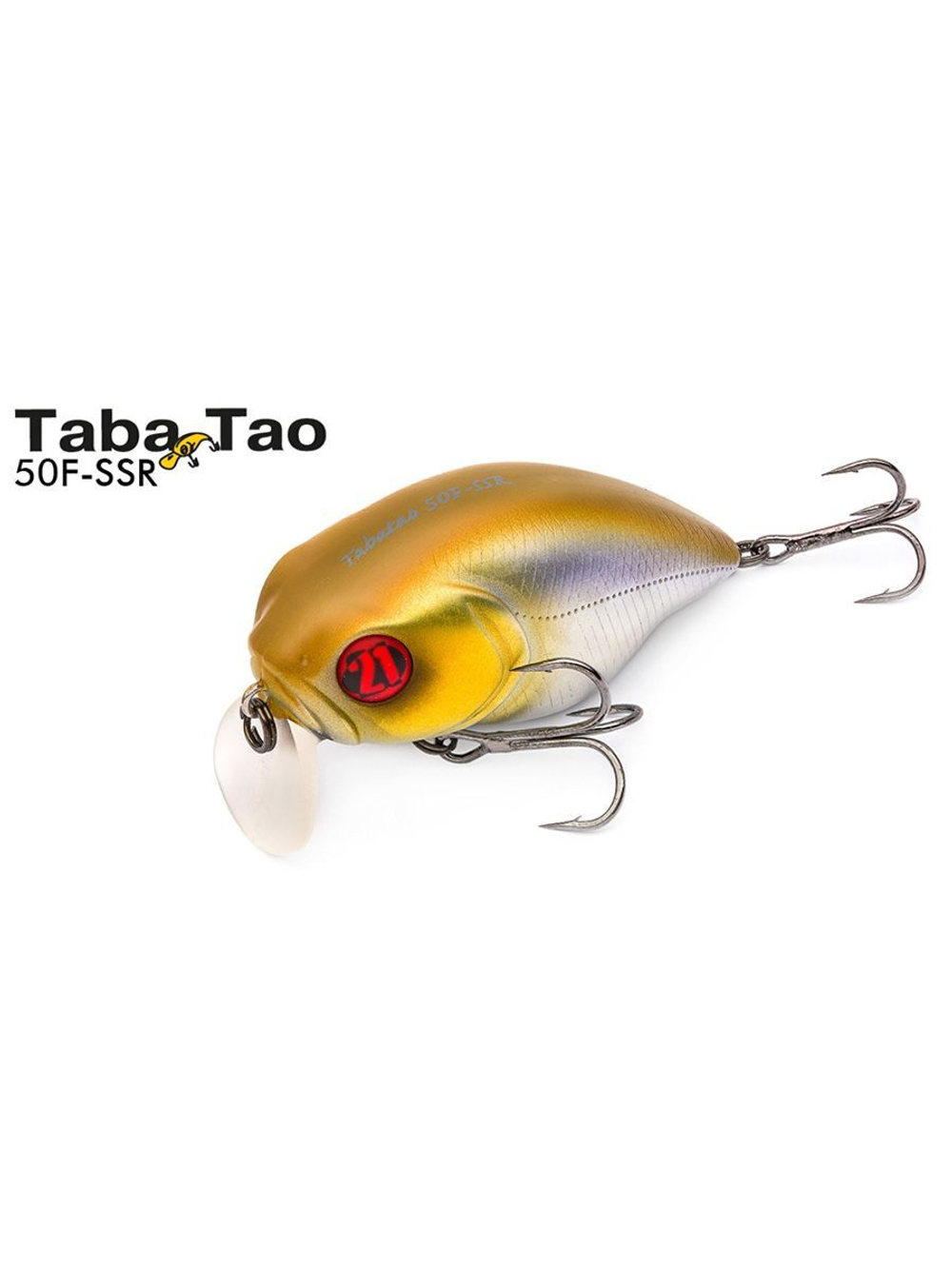 Воблер для рыбалки Pontoon21 TabaTao 50F-SSR, 50мм, 11.3 гр., 0.2-0.4 м., цвет 878