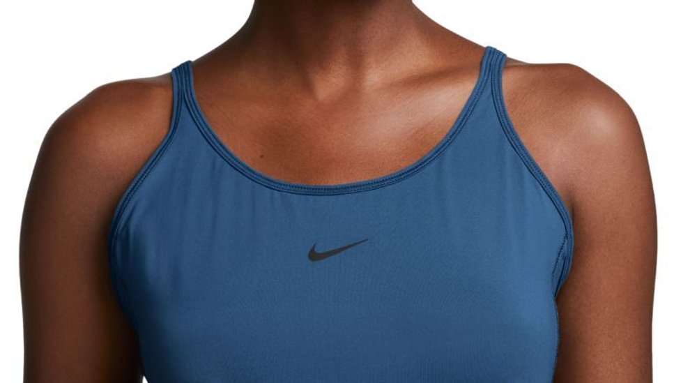 Женский топ теннисный Nike One Classic Dri-Fit Tank - court blue/black
