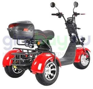 Электроскутер CityCoco WHITE SIBERIA PRO TRIKE 3000W (Красный) фото 3 фото №8