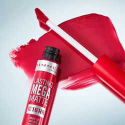 Rimmel Lasting Mega Matte - Легкая матовая жидкая помада 16 часов., 7,4 ml