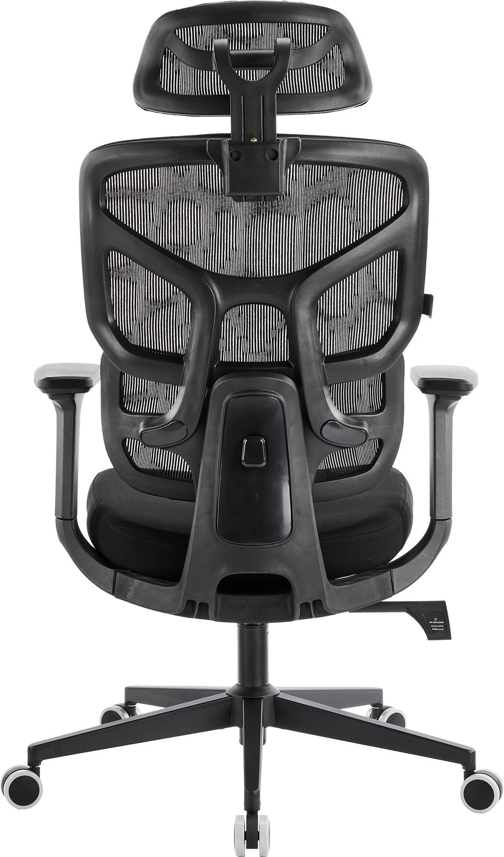 Эргономичное кресло Everprof Omega Black Сетка Черный