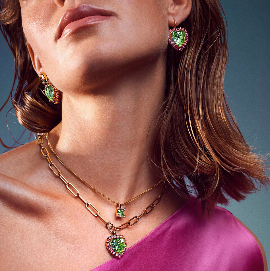 Серьги Dyrberg Kern FELICIA SS LIGHT ROSE 420056