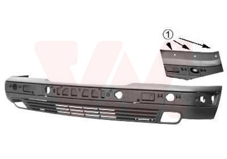 VAN WEZEL - 3028574-VAN - Bumper - Povrat artikla narucenog iz Njemacke nije moguc.