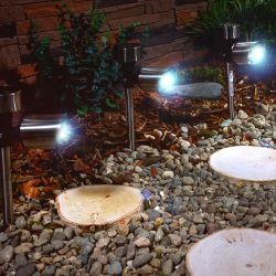 USL-C-690-MT375 SPOT SET24 Садовый светильник на солнечной батарее. в составе набора из 24шт. Белый свет. 1xААA Ni-Cd аккумулятор в-к. IP44. TM Uniel.