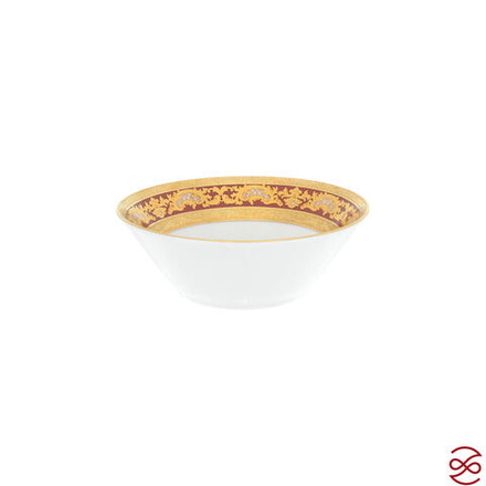 Набор салатников Falkenporzellan Alena 3D Bordeaux Gold Constanza 14см(6 шт)