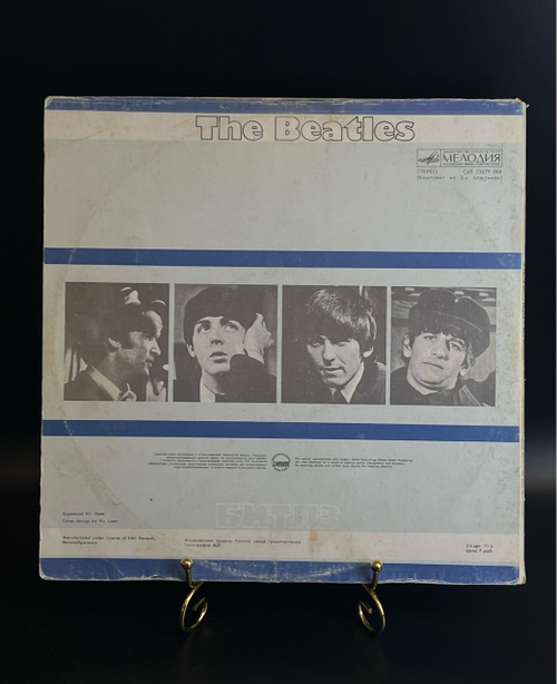 2 LP The Beatles - The Hard day's night - Битлз - Вечер трудного дня - Вкус мёда. 2 Виниловые пластинки 12 дюймов. Лицензия Великобритания