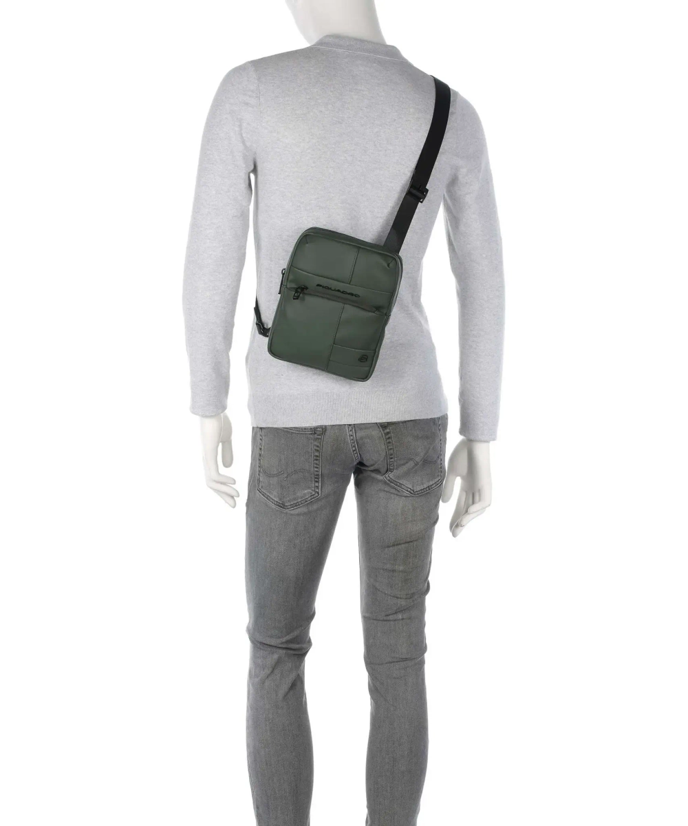 Сумка через плечо Piquadro Wollem Rubber/Verde