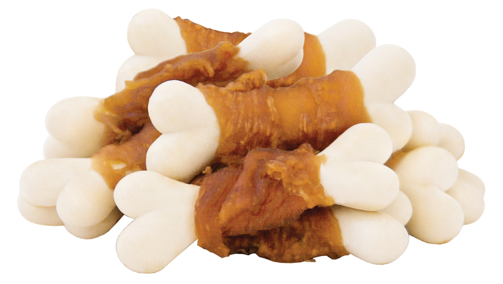 Деревенские Лакомства для собак мини-пород кальциевая косточка с курицей 55 гр.