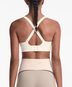 Oysho Спортивный бюстгальтер Compressive, экрю