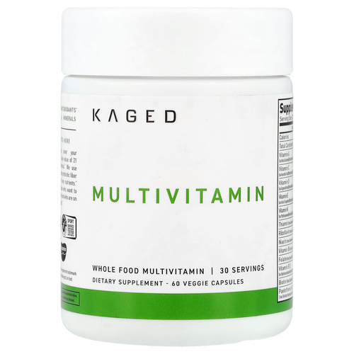 Kaged, MultiVitamin, 60 растительных капсул