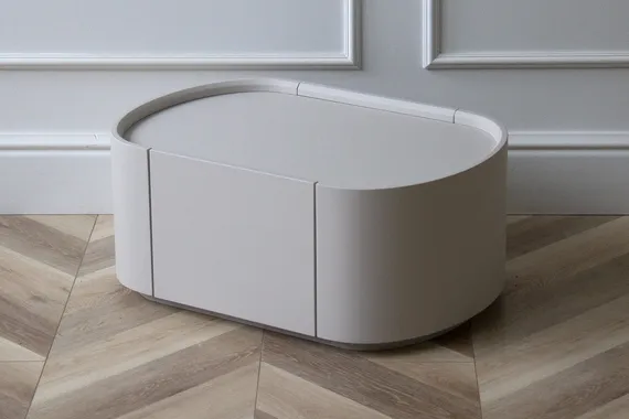 Тумба прикроватная Lagom 1 ящик ширина 60 см (дымка)