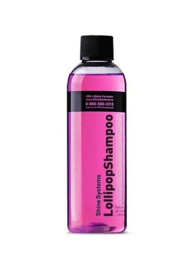 Shine Systems LollipopShampoo - ручной автошампунь с эффектом леденца, 200 мл