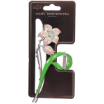 Заколка-краб для волос «PORTOFINO», лилия, цвет золото и хром, 11*5см