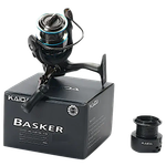 Катушка Kaida Basker 4000 bb5+1 (5.2:1) 269г 0.28/0.30/0.35мм-175/155/115м Фидерная, Мет.шпуля