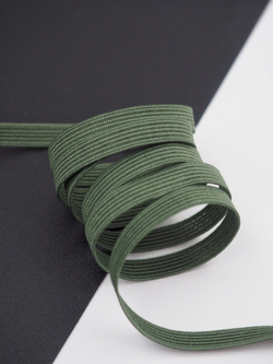 Резинка узкая бельевая хаки ширина 6 мм