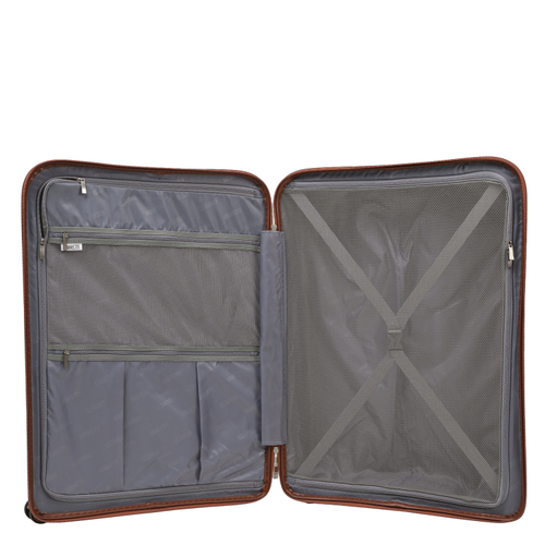 Чемодан большой (L) полипропилен "Fabretti"