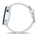 Смарт часы Garmin Forerunner 255 Music с белым ремешком