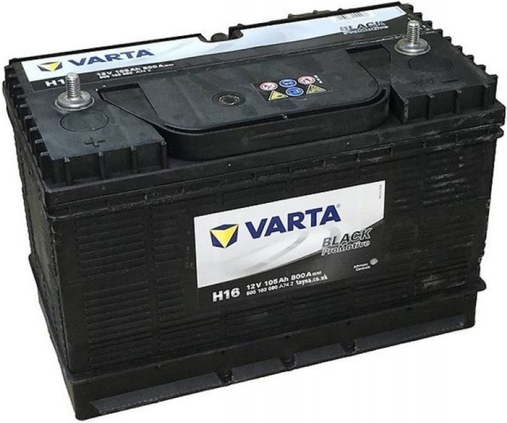 VARTA Promotive Black 6CT- 105 ( 605 103 ) аккумулятор