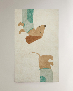 Ковёр Zara Home, 90х150 см, хлопок, 5637/029