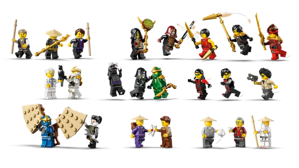 Конструктор LEGO Ninjago 71861 The Old Town 15th Anniversary