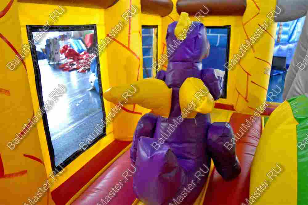 Коммерческий надувной батут "Замок дракона"