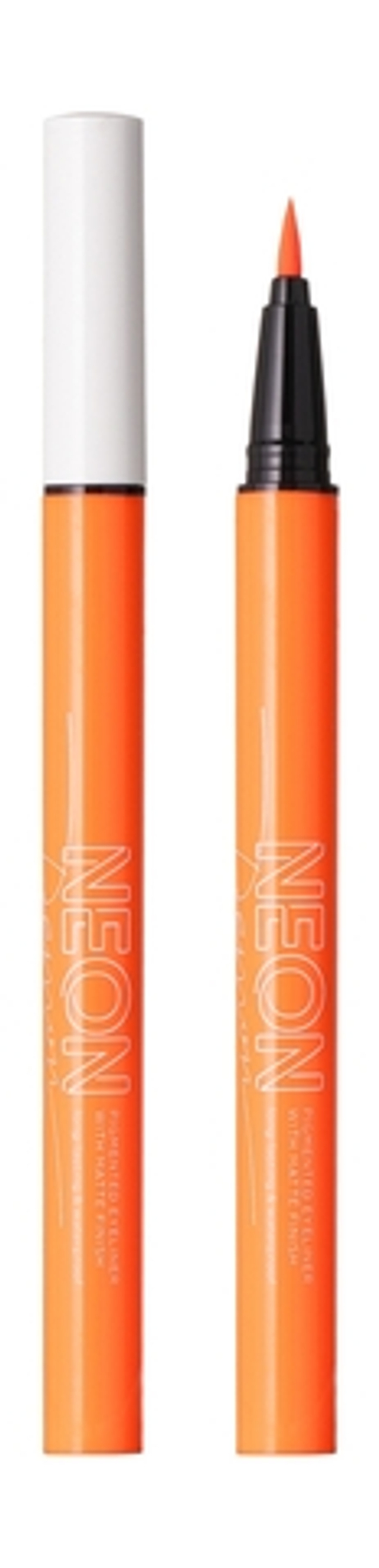 Parisa Лайнер для век Matte Neon Demon, PNL-07, тон №04, Оранжевый, 0,6 мл